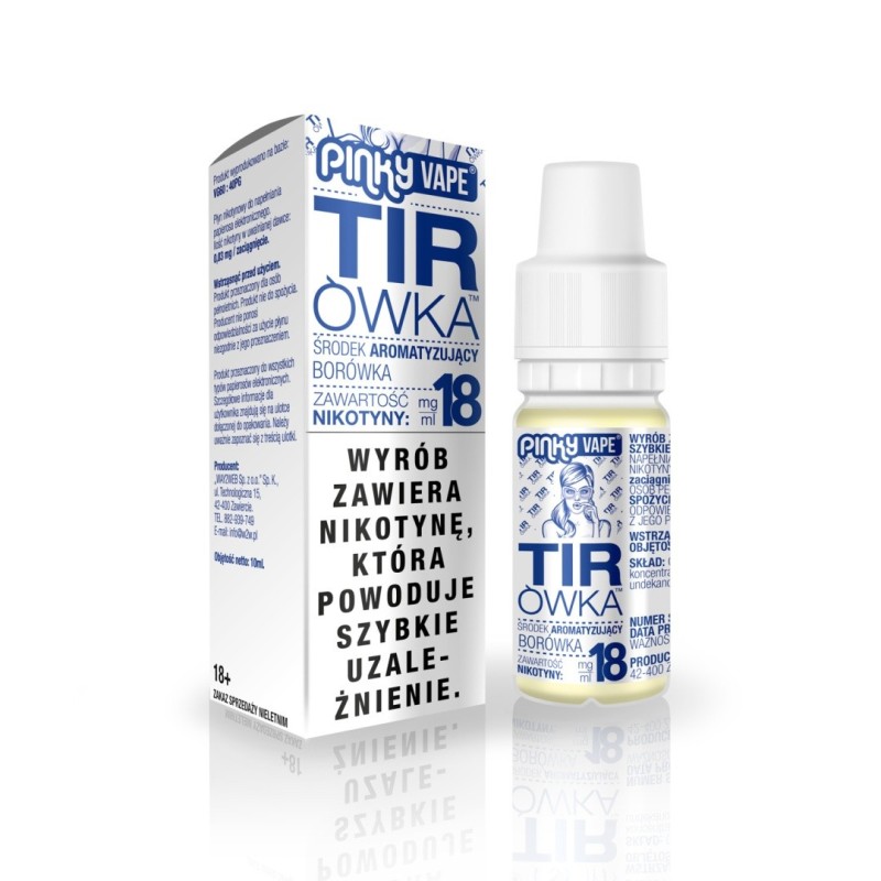 Pinky Vape - Tirówka 18mg 10ml | EliqVapoteur