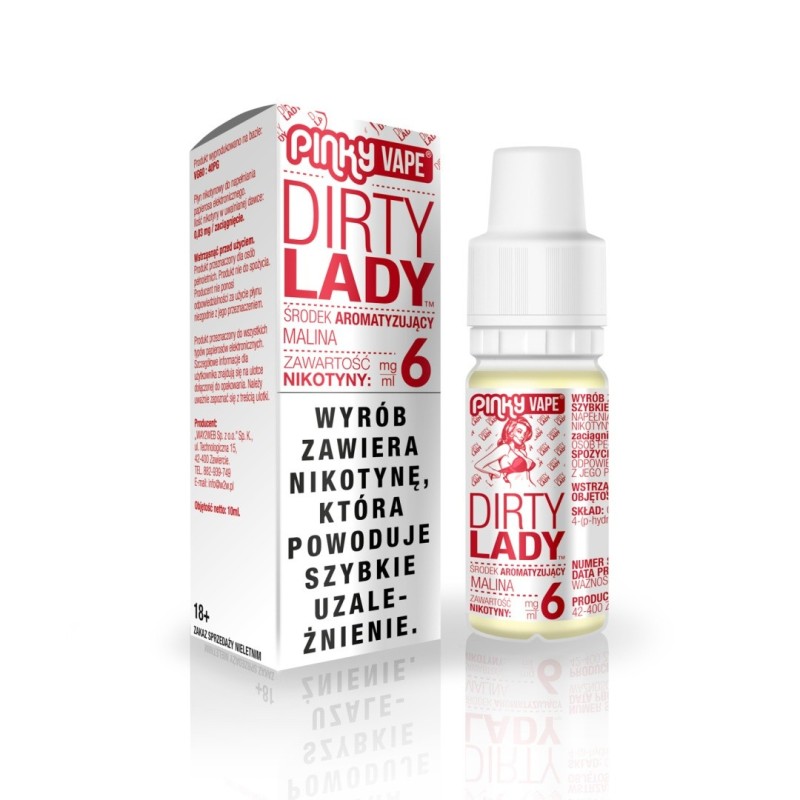 Liquid Pinky Vape - Dirty Lady 3mg 10ml | Eliq Vapoteur