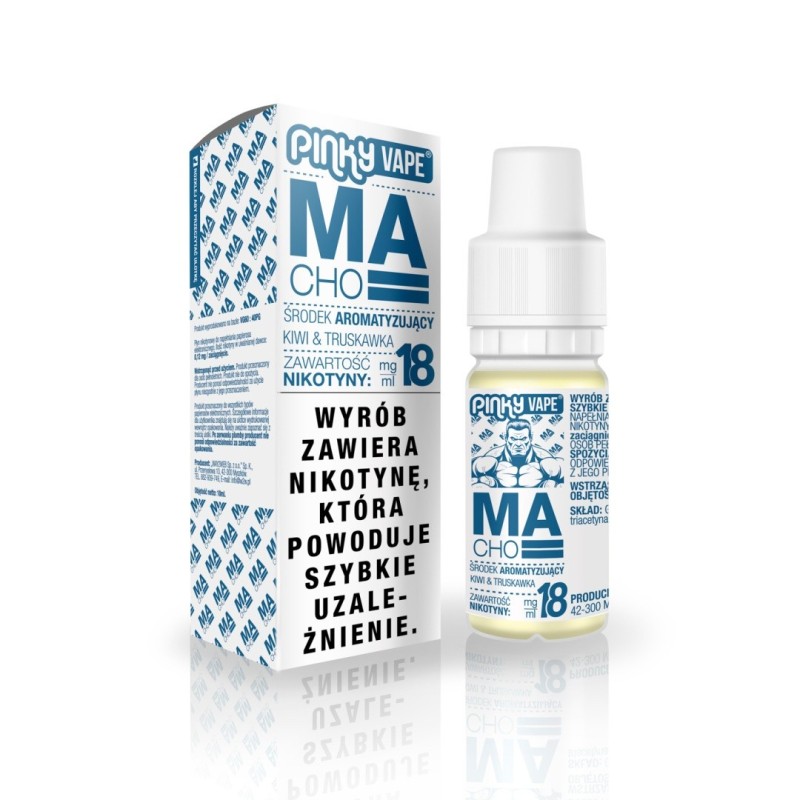 E-liquide Pinky Vape - Macho 18mg 10ml | EliqVapoteur