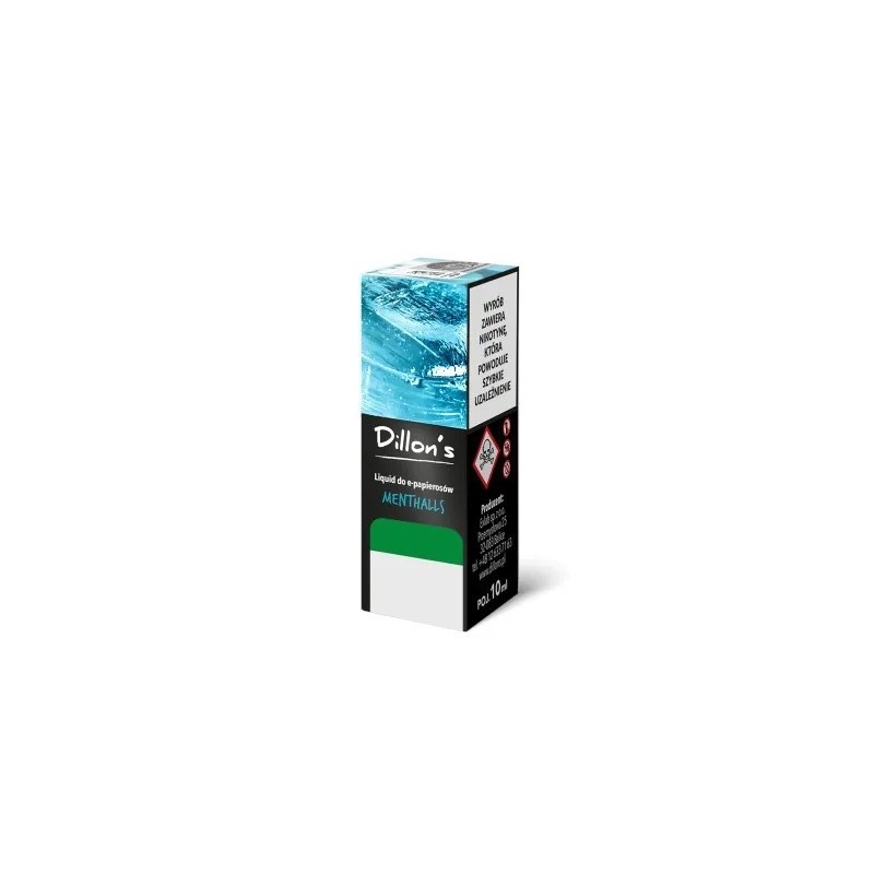 Liquid Dillon's 10ml - Menthalls 6MG | Eliq Vapoteur