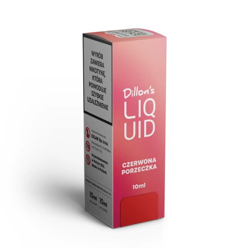 E-liquide Dillon's 10ml - Groseille Rouge 20MG | EliqVapoteur