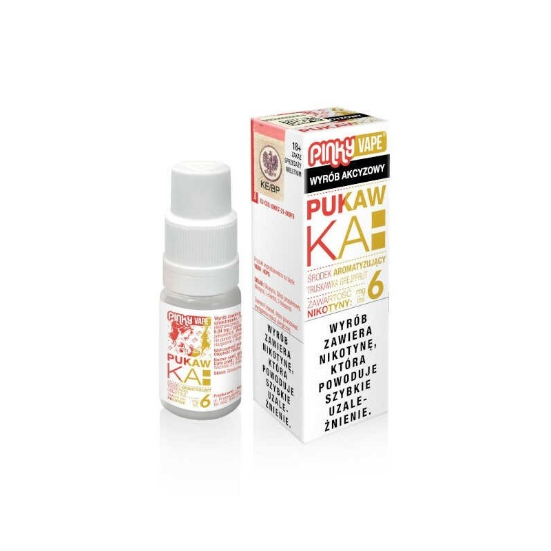 Pinky Vape - Pukawka 6mg 10ml | EliqVapoteur