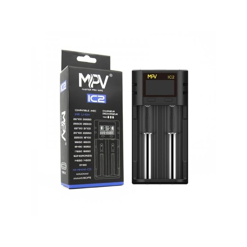 Charger - Intelligent 2 socket IC2 - Master Pro Vape | Eliq Vapoteur