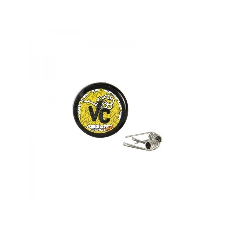 Asgard Mini Coils Alien NI80 0.10 OHM - Vaperz Cloud | Eliq Vapoteur