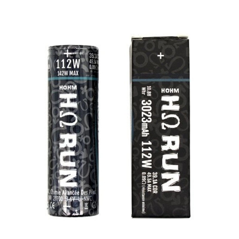 Hohm Run 21700 3023mAh Battery - Hohm Run | Eliq Vapoteur