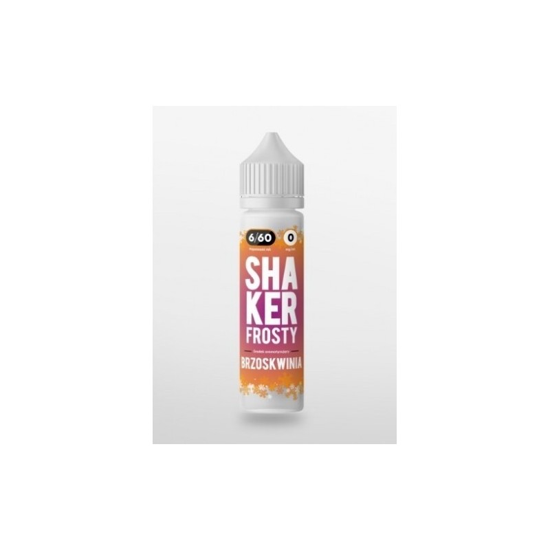 Longfill Shaker Frosty 6/60ml -  Brzoskwinia | Eliq Vapoteur