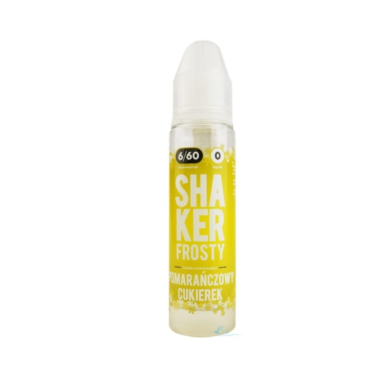 Longfill Shaker Frosty 6/60ml -  Pomarańczowy cukierek | Eliq Vapoteur
