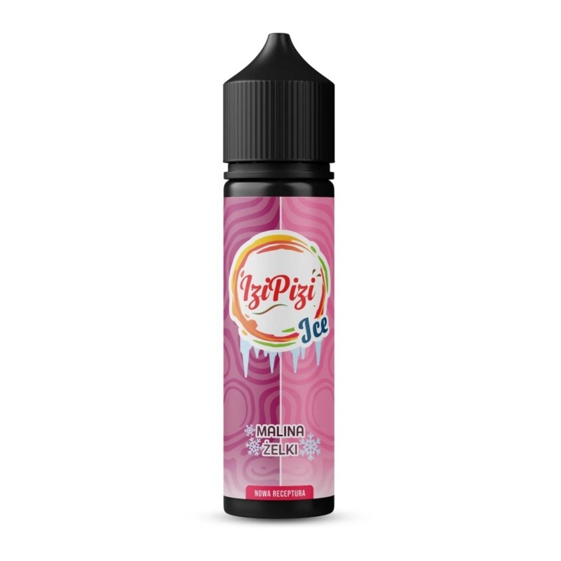 Longfill IZI PIZI 6/60ml - Malina Żelki ICE (A25) | Eliq Vapoteur