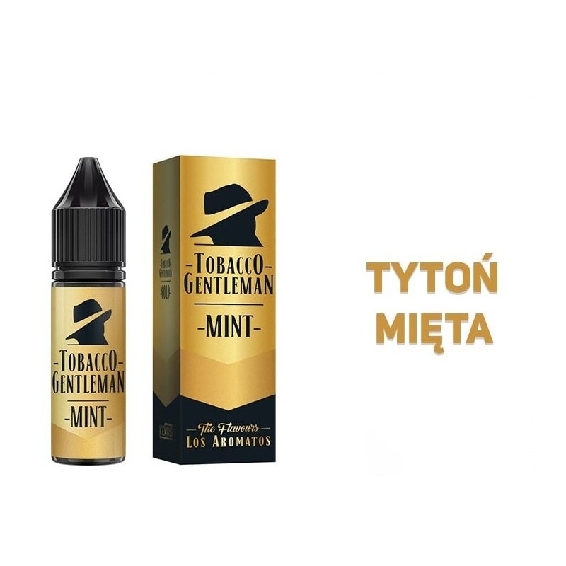 Aromat Tobacco Gentleman Mint 10ml | Eliq Vapoteur