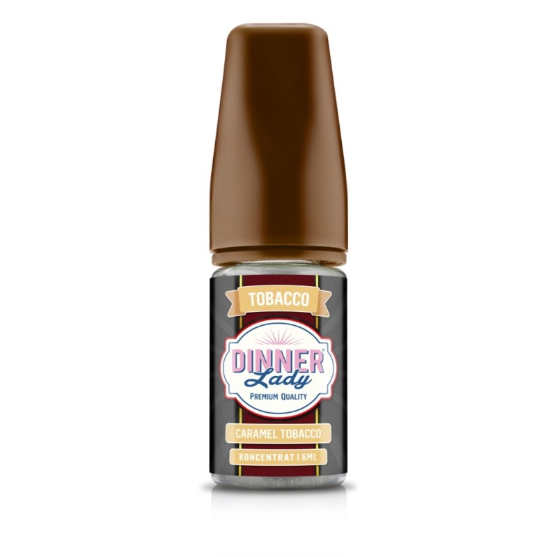 Longfill Dinner Lady 6/30ml - Caramel Tobacco | Eliq Vapoteur