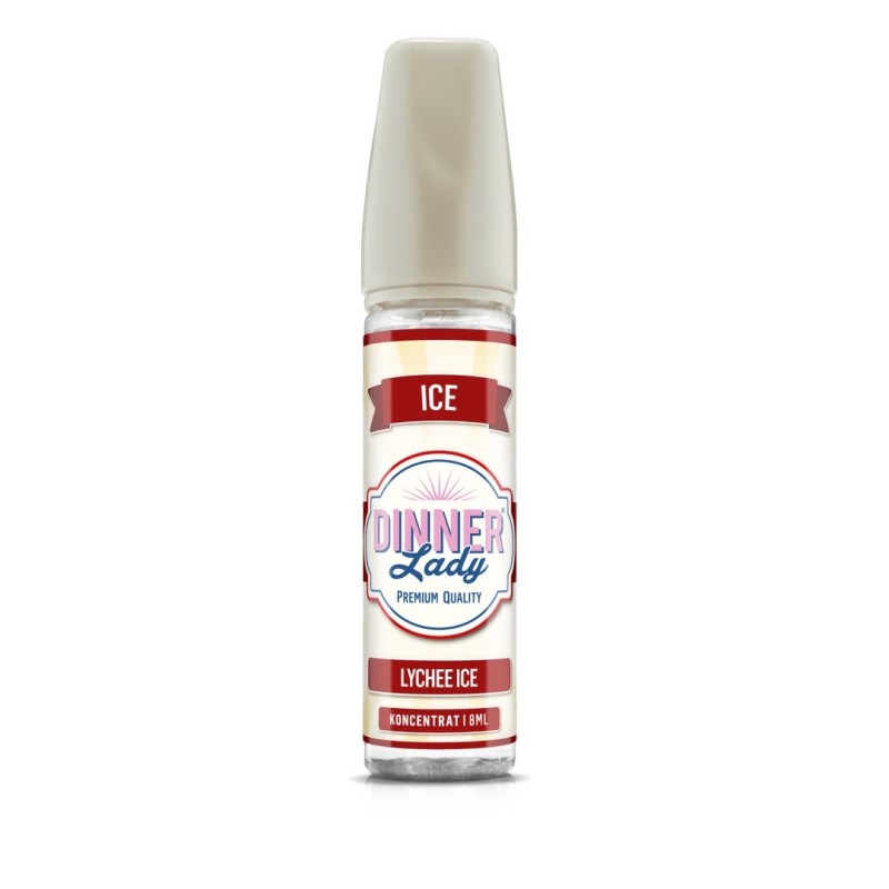 Longfill Dinner Lady 8/60ml - Lychee Ice | Eliq Vapoteur