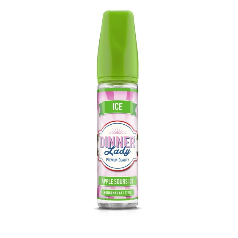Longfill Dinner Lady 12/60ml - Pomme Acidulée Glacée | Eliq Vapoteur