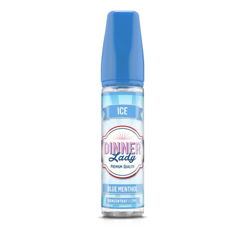 Longfill Dinner Lady 12/60ml - Blue Menthol | Eliq Vapoteur