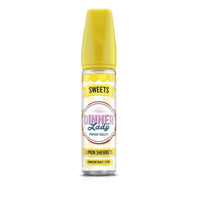 Longfill Dinner Lady 12/60ml - Lemon Sherbets | Eliq Vapoteur