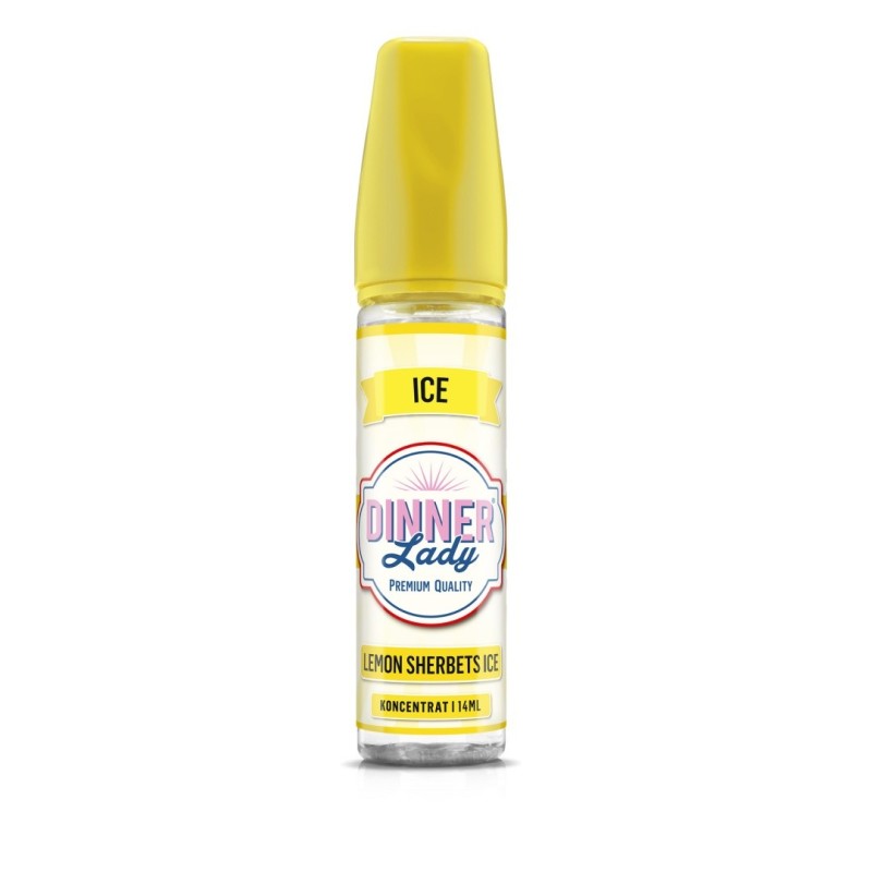 Longfill Dinner Lady 14/60ml - Lemon Sherbets Ice | Eliq Vapoteur