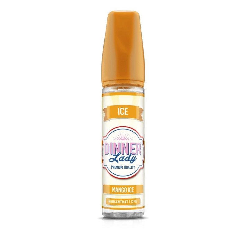 Longfill Dinner Lady 12/60ml - Mango Ice | Eliq Vapoteur