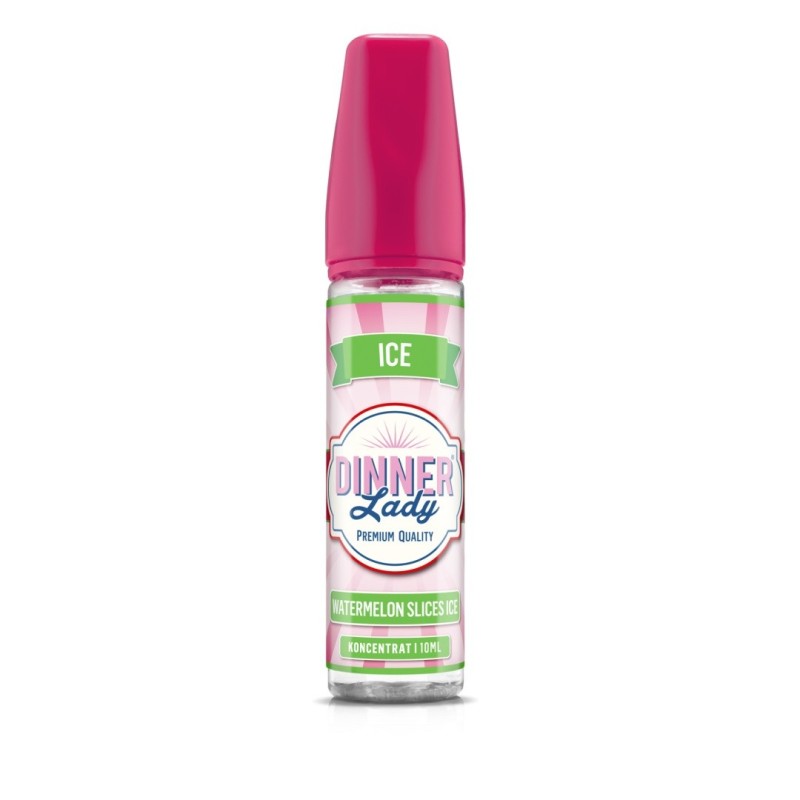 Longfill Dinner Lady 10/60ml - Tranches de pastèque glacées | Eliq Vapoteur