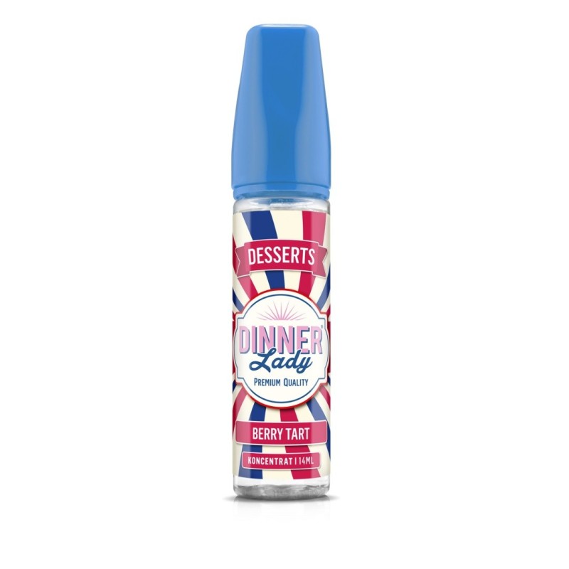 Longfill Dinner Lady 14/60ml - Berry Tart | Eliq Vapoteur