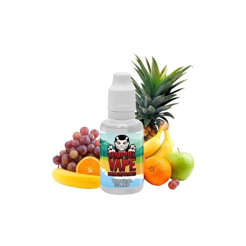 Concentré Vampire Vape 30ml - Tropical Island | EliqVapoteur