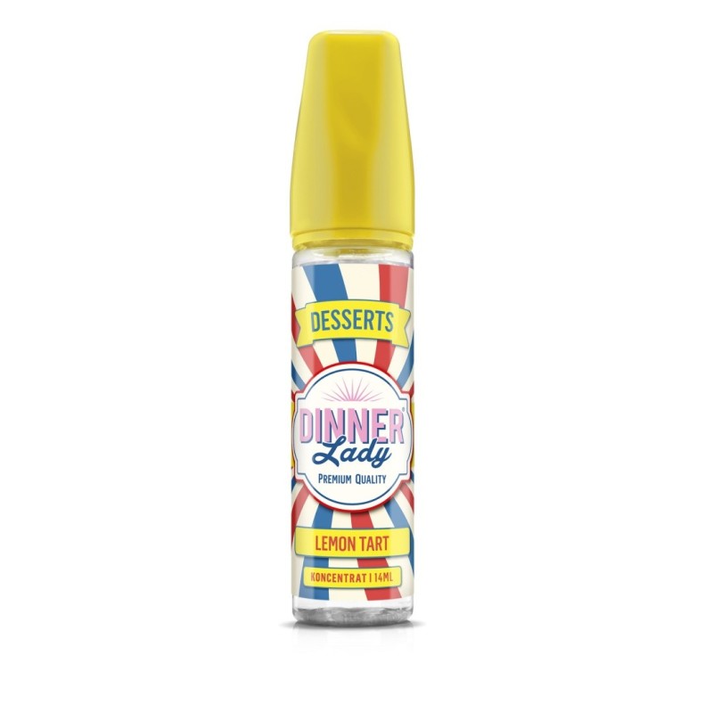 Longfill Dinner Lady 14/60ml - Lemon Tart | Eliq Vapoteur
