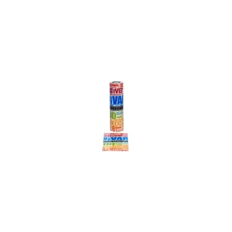 Heat Shrink Sleeve - Cloud of Heads - for 20700/21700 battery | Eliq Vapoteur