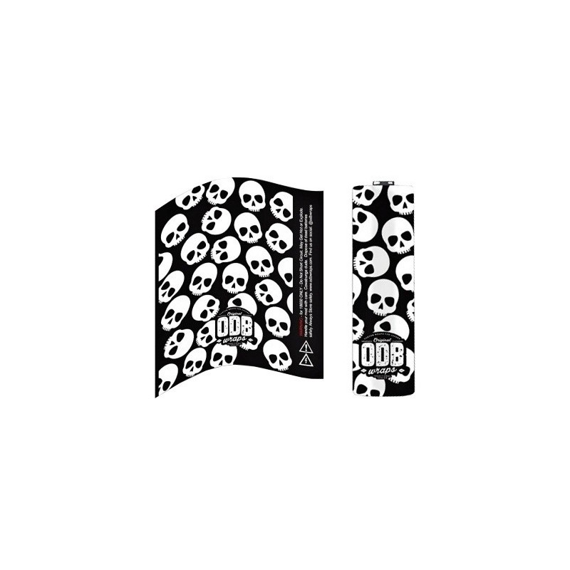 Heat Shrink Shirt - Skullz - for 21700/20700 battery | Eliq Vapoteur