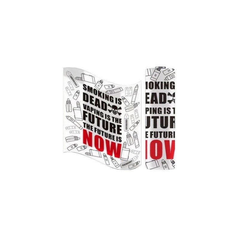 Gaine thermorétractable - Future is now - pour accumulateur 20700/21700 | EliqVapoteur