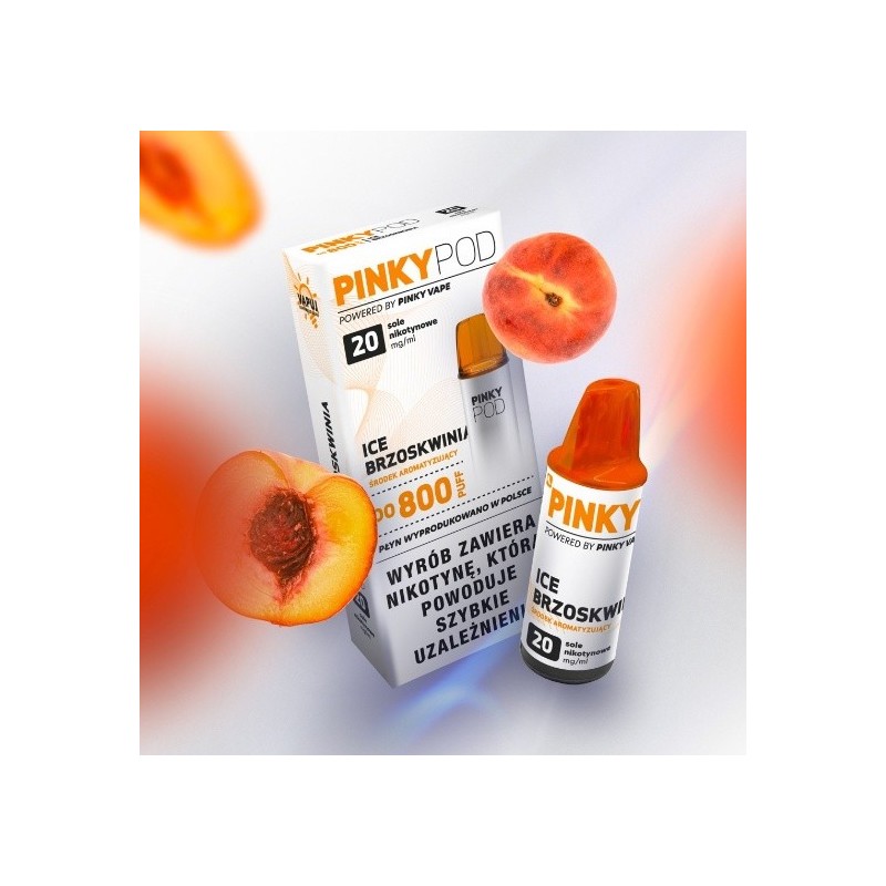 Pinky POD Cartridge-Peach | EliqVapoteur