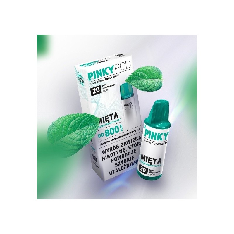 Pinky POD-Mint Cartridge | Eliq Vapoteur
