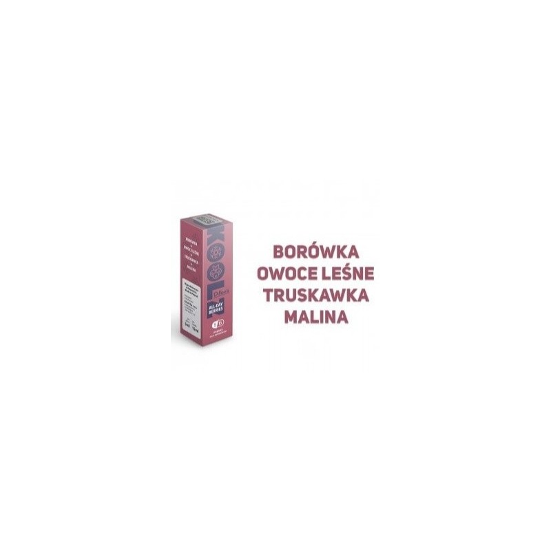 Premix Dillon's Koolz 5/15ml - Baies Toute la Journée | Eliq Vapoteur