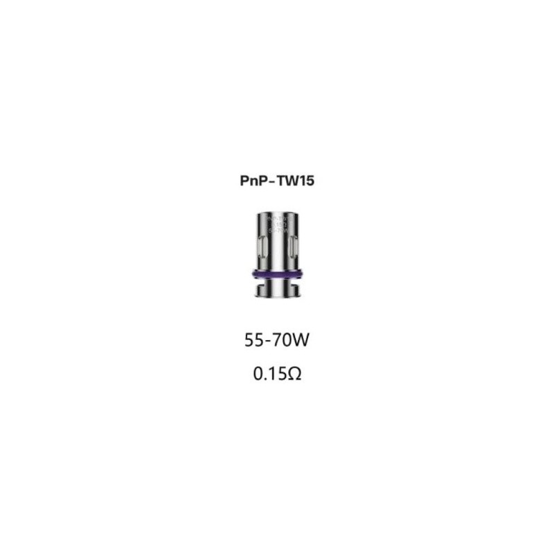 Grzałka VOOPOO PnP TW15 0.15 OHM | Eliq Vapoteur
