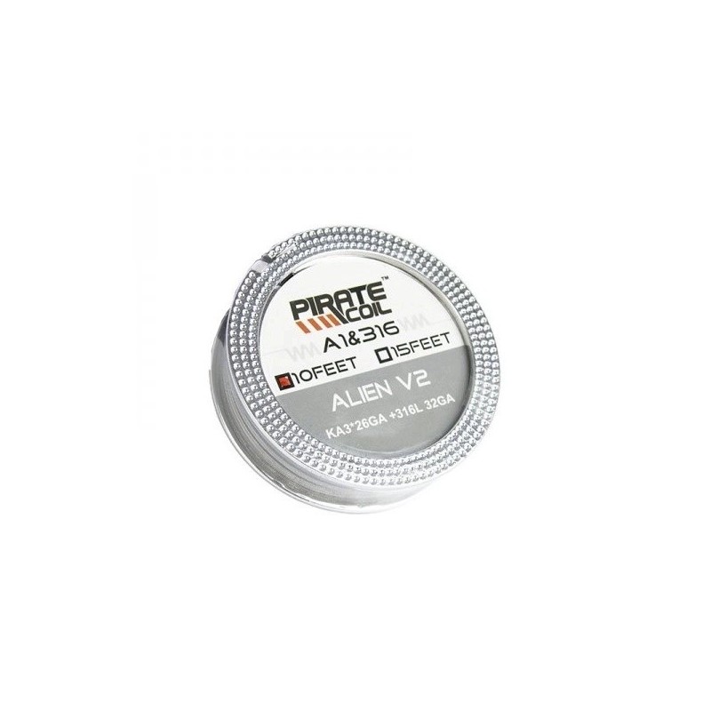 Drut Pirate Vape - Alien V2 3*26G(KA1)+32G(316L) | Eliq Vapoteur