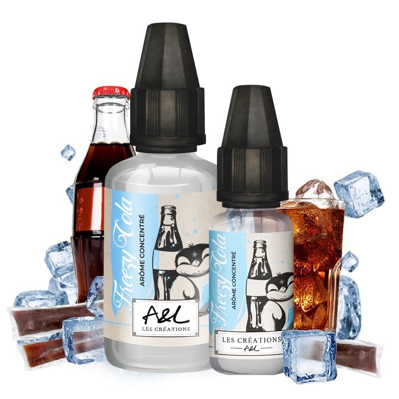 Koncentrat - FREEZY COLA 30ML by A&L  (A25) | Eliq Vapoteur