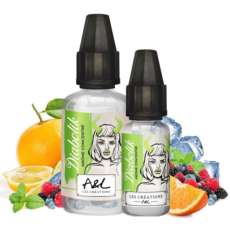 Koncentrat - DIABOLIK 30ml par A&L (A25) | Eliq Vapoteur