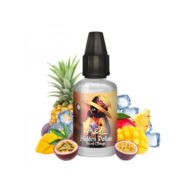 Concentrate - SECRET MANGO 30ml Hidden Potion by A&L (A25) | EliqVapoteur