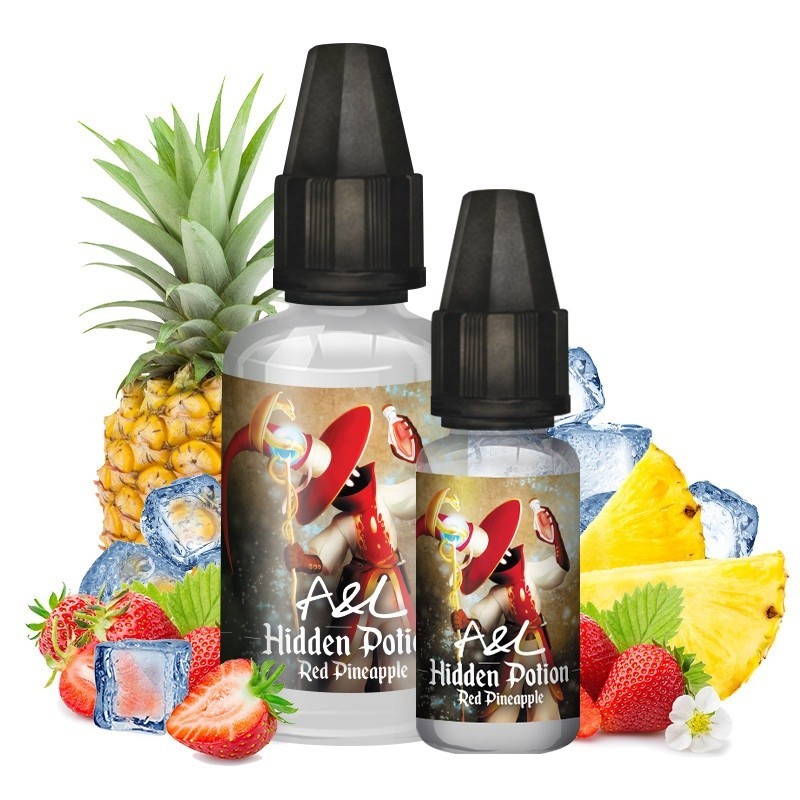 Koncentrat - RED PINEAPPLE 30ml - Hidden Potion by A&L (A25) | Eliq Vapoteur