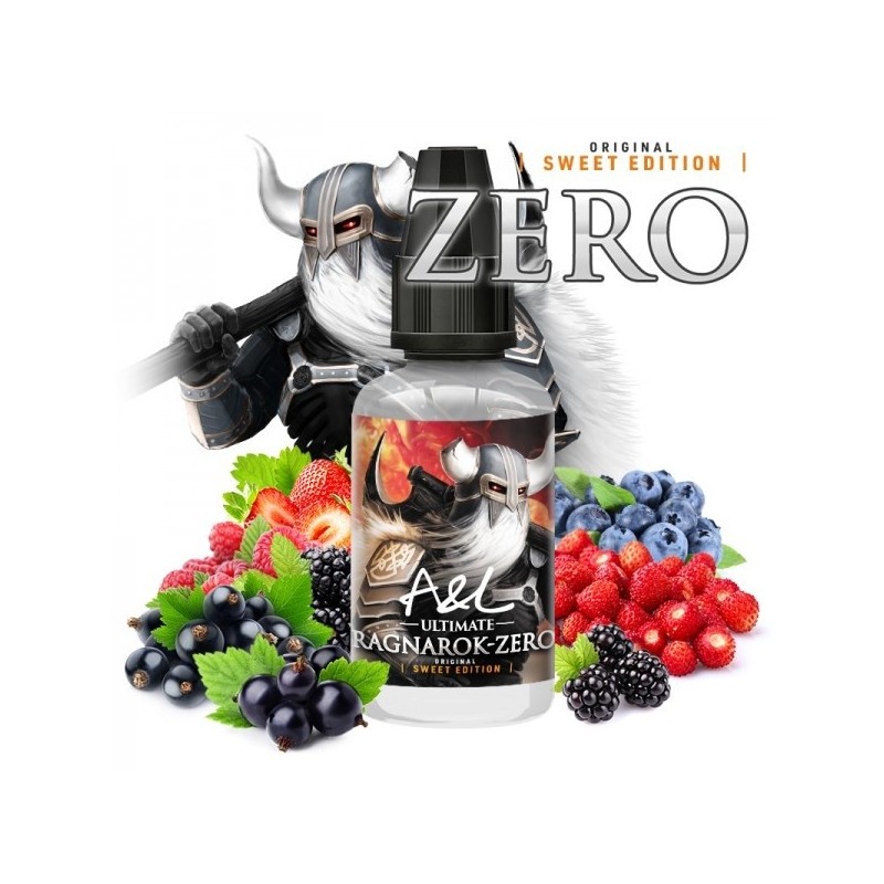 Koncentrat - RAGNAROK - ZERO SWEET EDITION 30ml Ultimate by A&L (A25) | Eliq Vapoteur