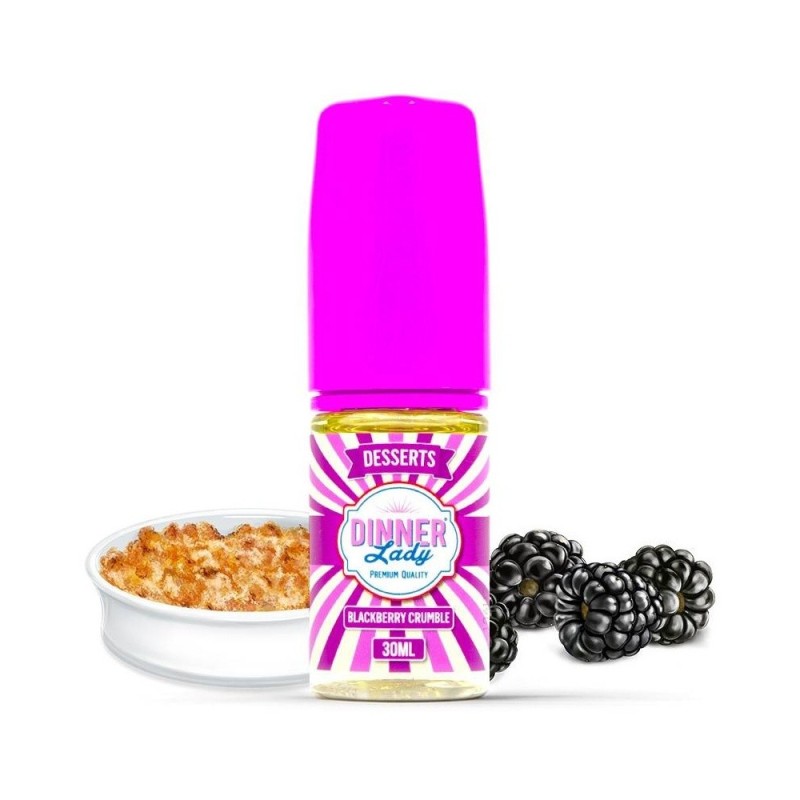 Koncentrat Dinner Lady - Blackberry Crumble 30ml  (A25) | Eliq Vapoteur