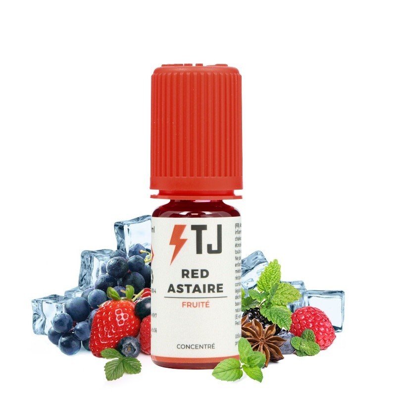 Concentré T-Juice - Red Astaire 10ml | EliqVapoteur