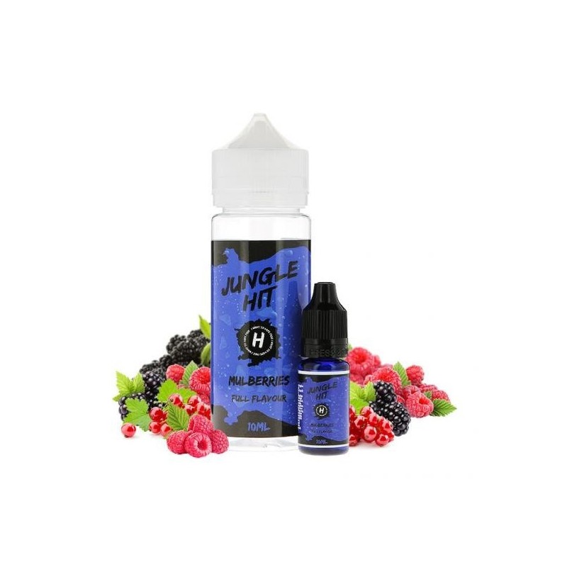 Koncentrat Jungle Hit - Mulberries 10ml (120ml) | Eliq Vapoteur
