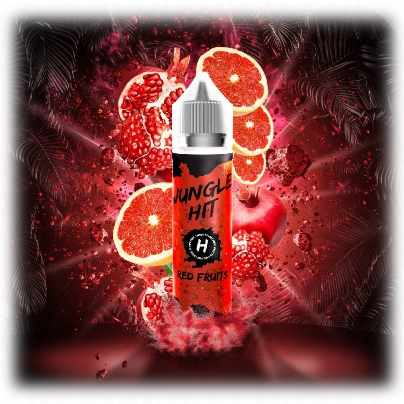 Koncentrat Jungle Hit - Red Fruits 10ml (120ml) | Eliq Vapoteur