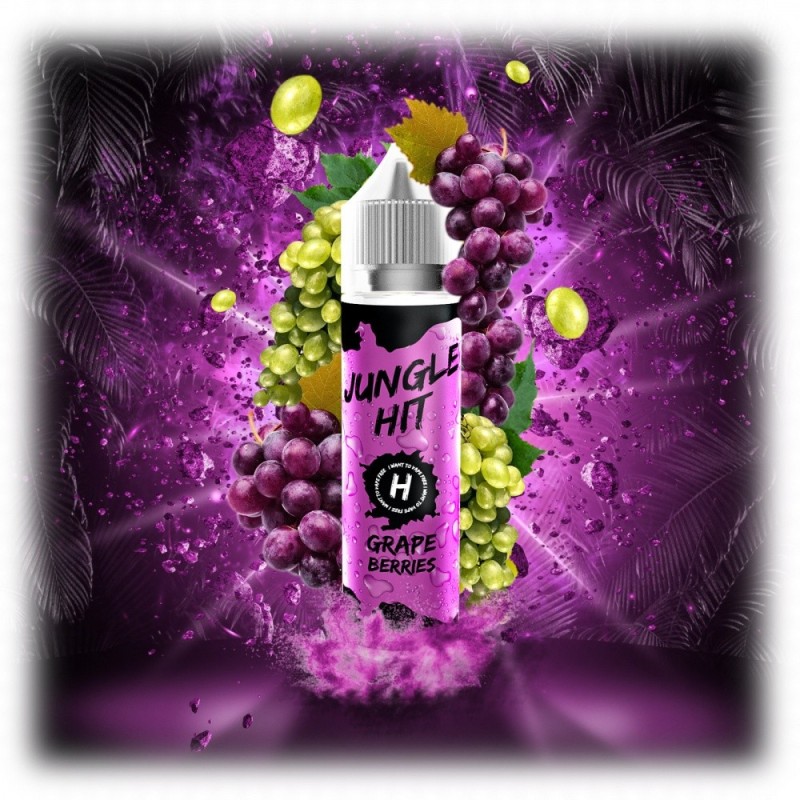 Koncentrat Jungle Hit - Grape Berries 10ml (120ml) | Eliq Vapoteur
