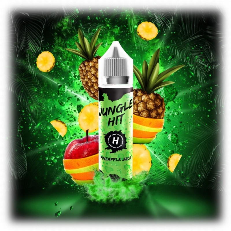 Jungle Throat hit - Pineapple Juice Concentrate 10ml (120ml) | EliqVapoteur