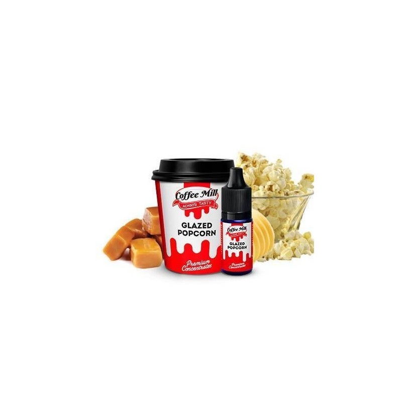 Coffee Mill 10ml - Glazed Popcorn  (A25) | Eliq Vapoteur