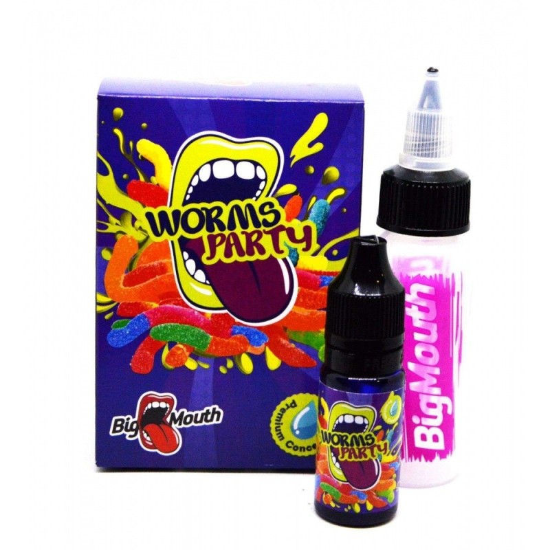 Koncentrat Big Mouth - Worms Party 10ml (A25) | Eliq Vapoteur