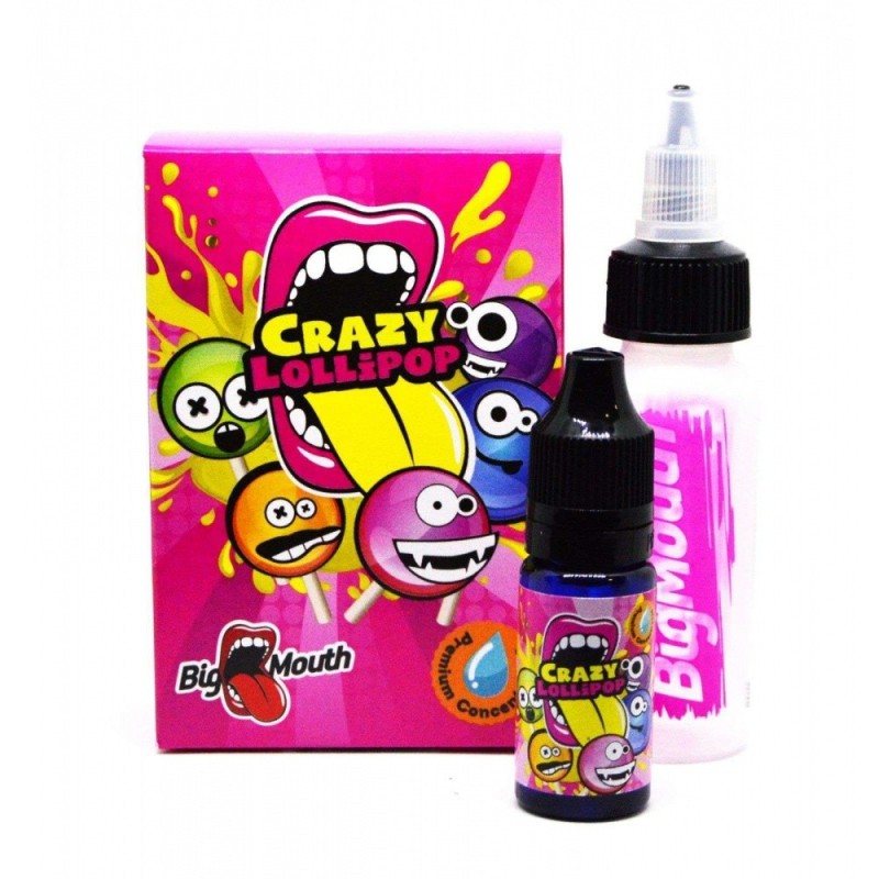 Koncentrat Big Mouth - Crazy Lollipops 10ml (A25) | Eliq Vapoteur