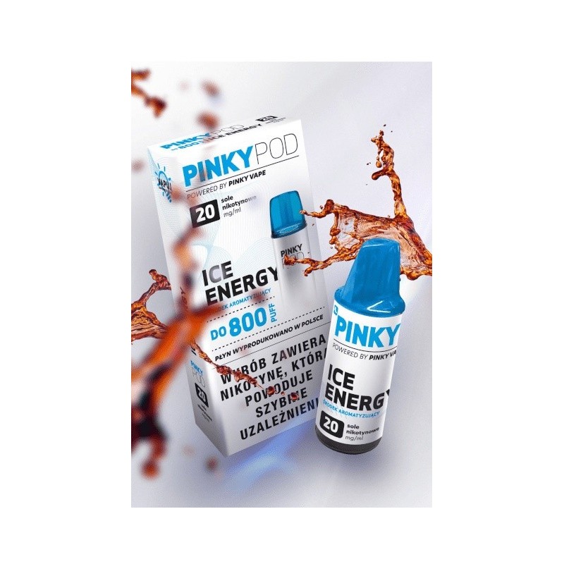 Pinky POD-Ice Energy Cartridge | EliqVapoteur