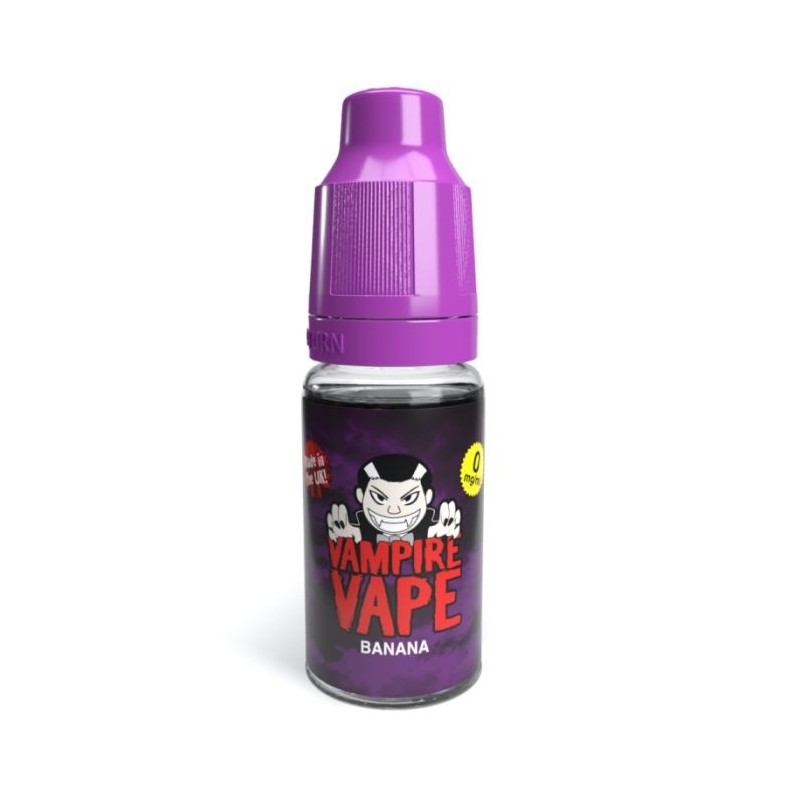 Liquid Vampire Vape Salt 10 ml 10mg - Banana | Eliq Vapoteur