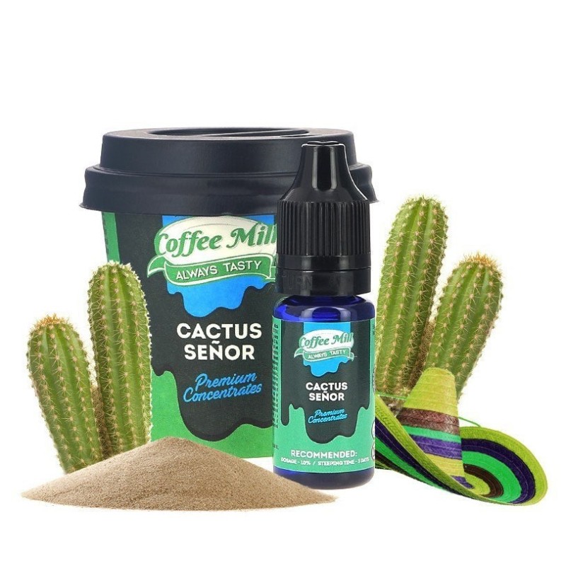 Moulin à café 10ml - Cactus Señor (A25) | Eliq Vapoteur