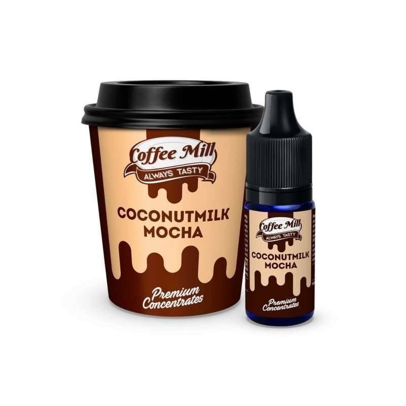 Moulin à café 10ml - Mocha au lait de coco (A25) | Eliq Vapoteur